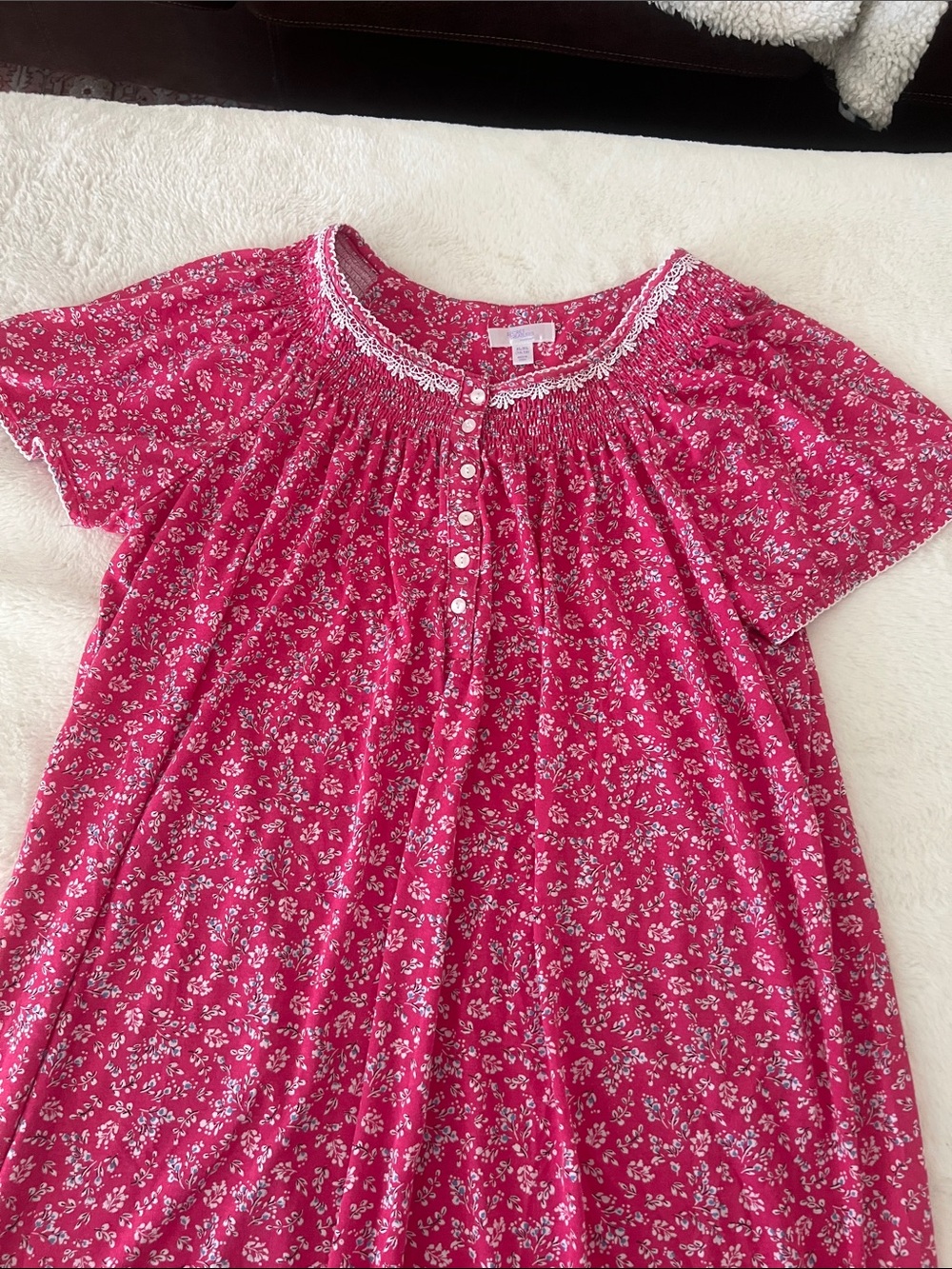 NWNT SecretTreasures sleepwear Pink Floral,Nightgown,Comfortable,stretch,size XL - Picture 8 of 15